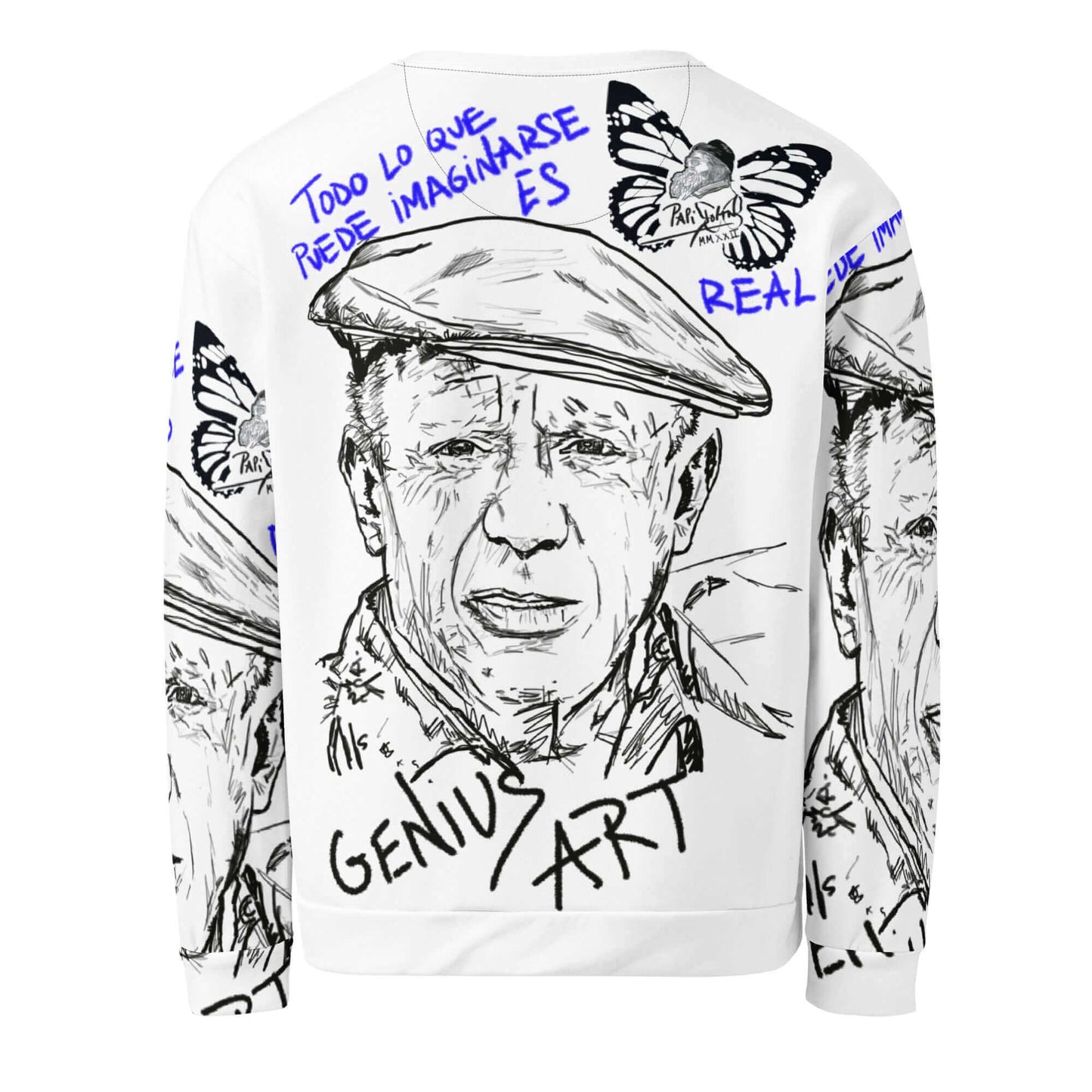 Sudadera Graff Picasso Genius Papijohn® Eco