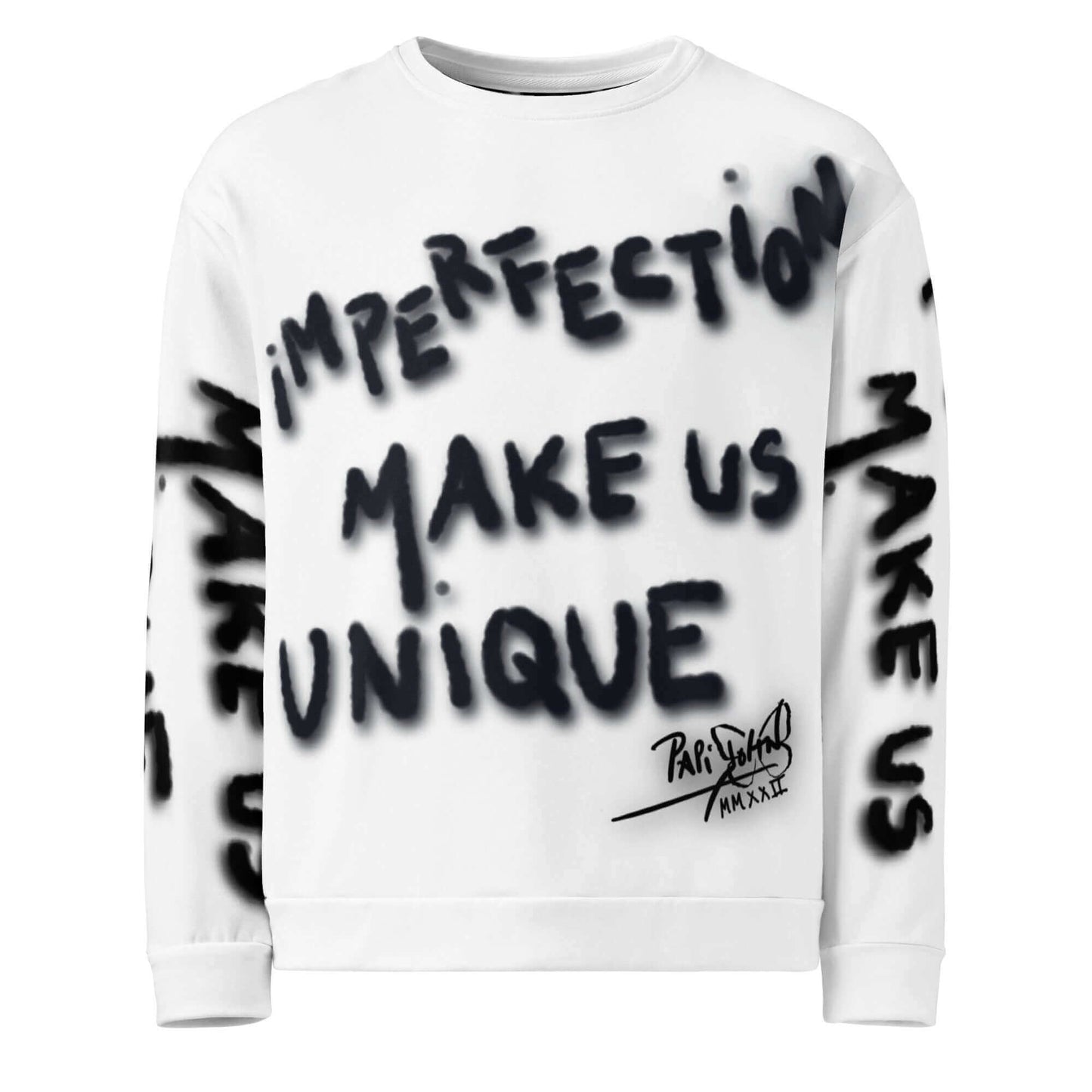 Sudadera Imperfection Grafiti Universo papijohn Eco