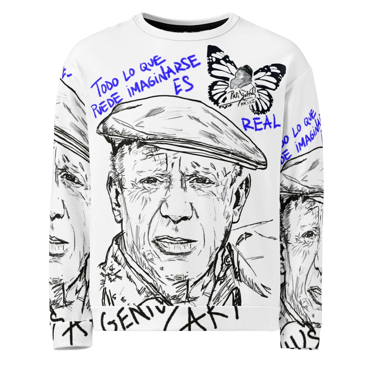 Sudadera Graff Picasso Genius Papijohn® Eco