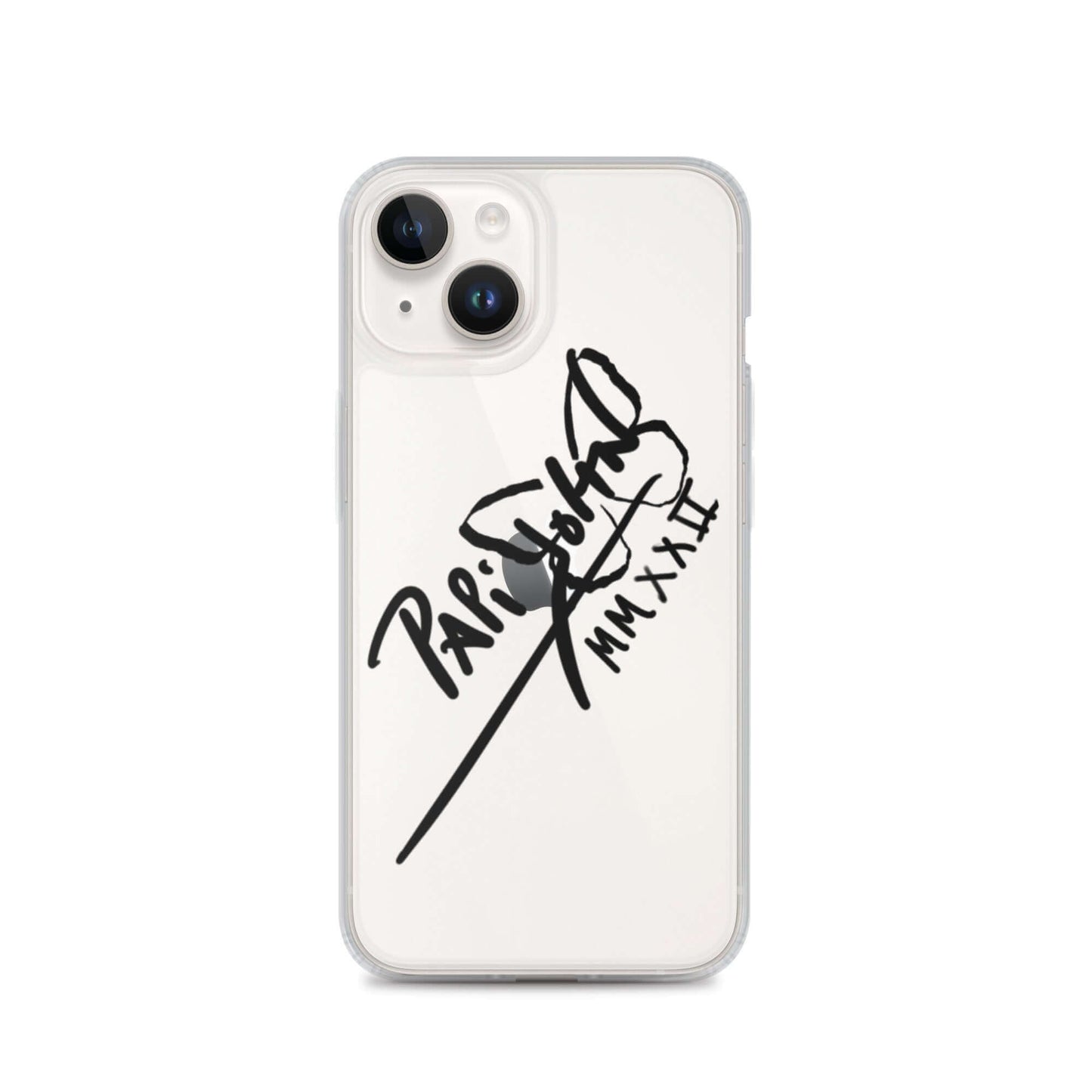 Transparent case for iPhone® papijohn Signature papijohn accessories