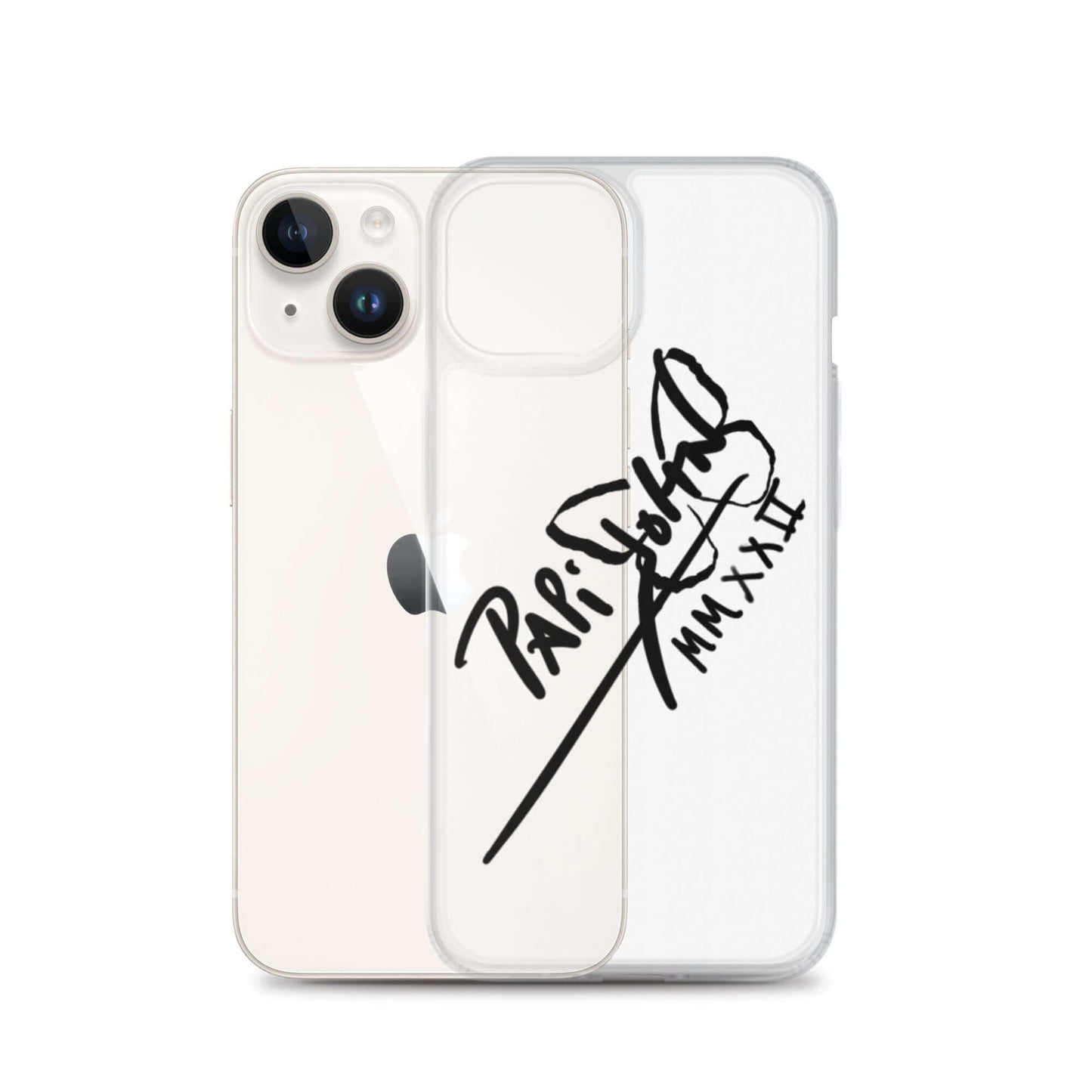 Transparent case for iPhone® papijohn Signature papijohn accessories