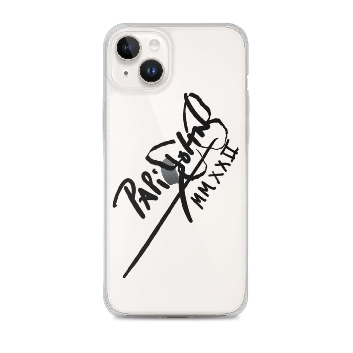 Transparent case for iPhone® papijohn Signature papijohn accessories