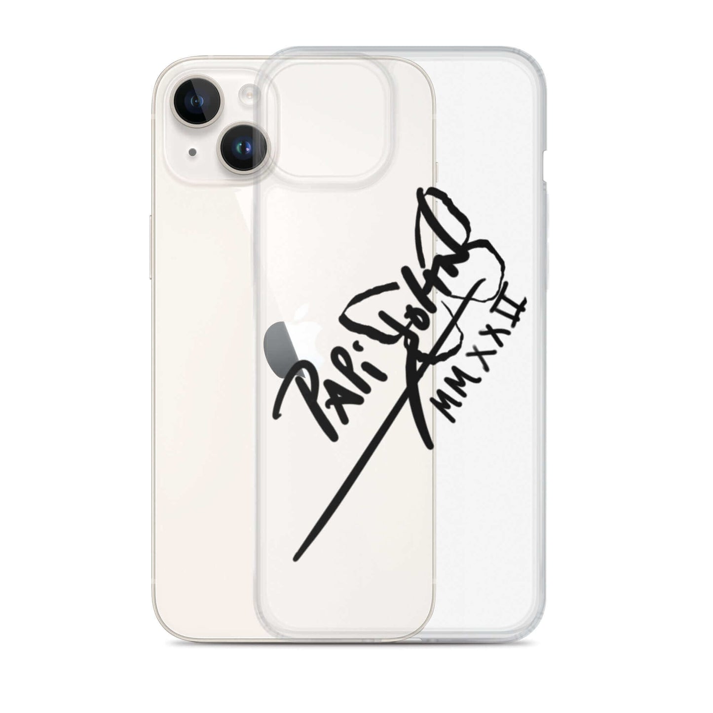 Transparent case for iPhone® papijohn Signature papijohn accessories