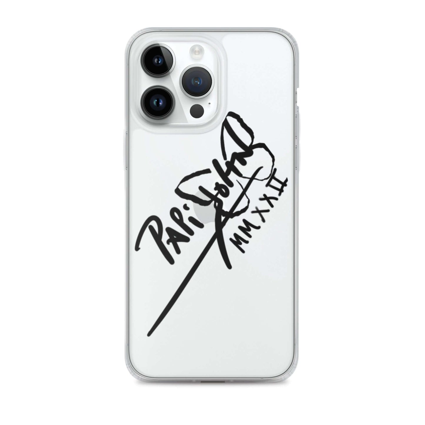 Transparent case for iPhone® papijohn Signature papijohn accessories