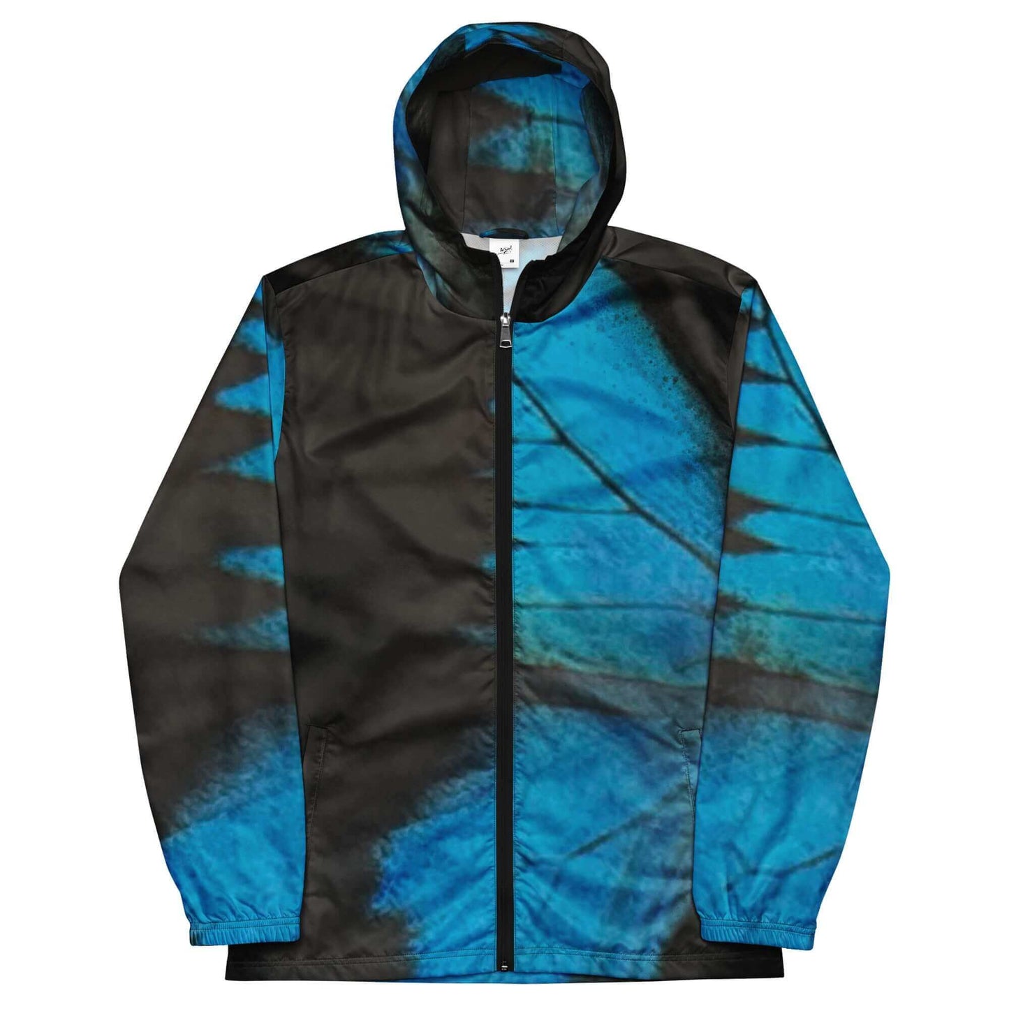 cortavientos papijohn streetwear mariposa alas azul