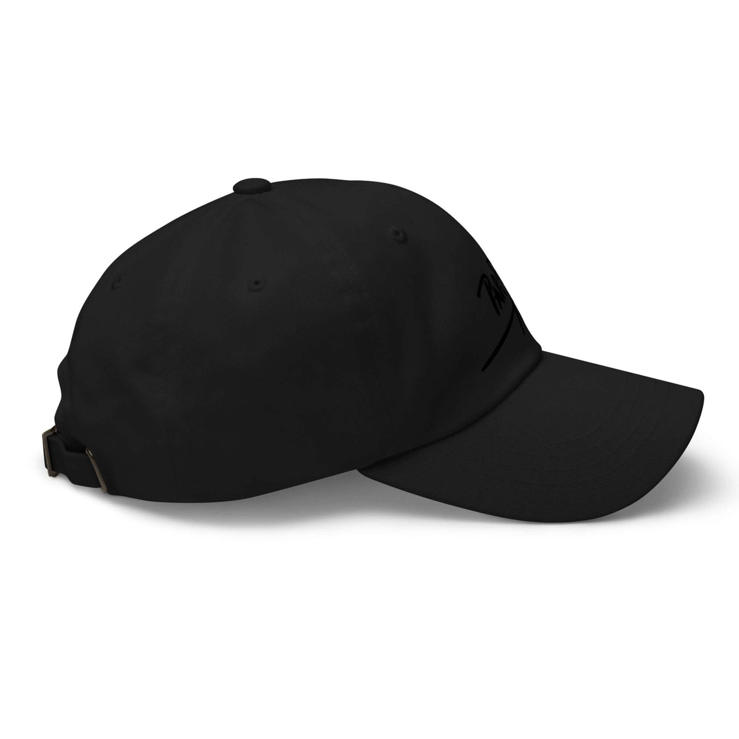 Gorra Firma papijohn Béisbol negra perfil derecho