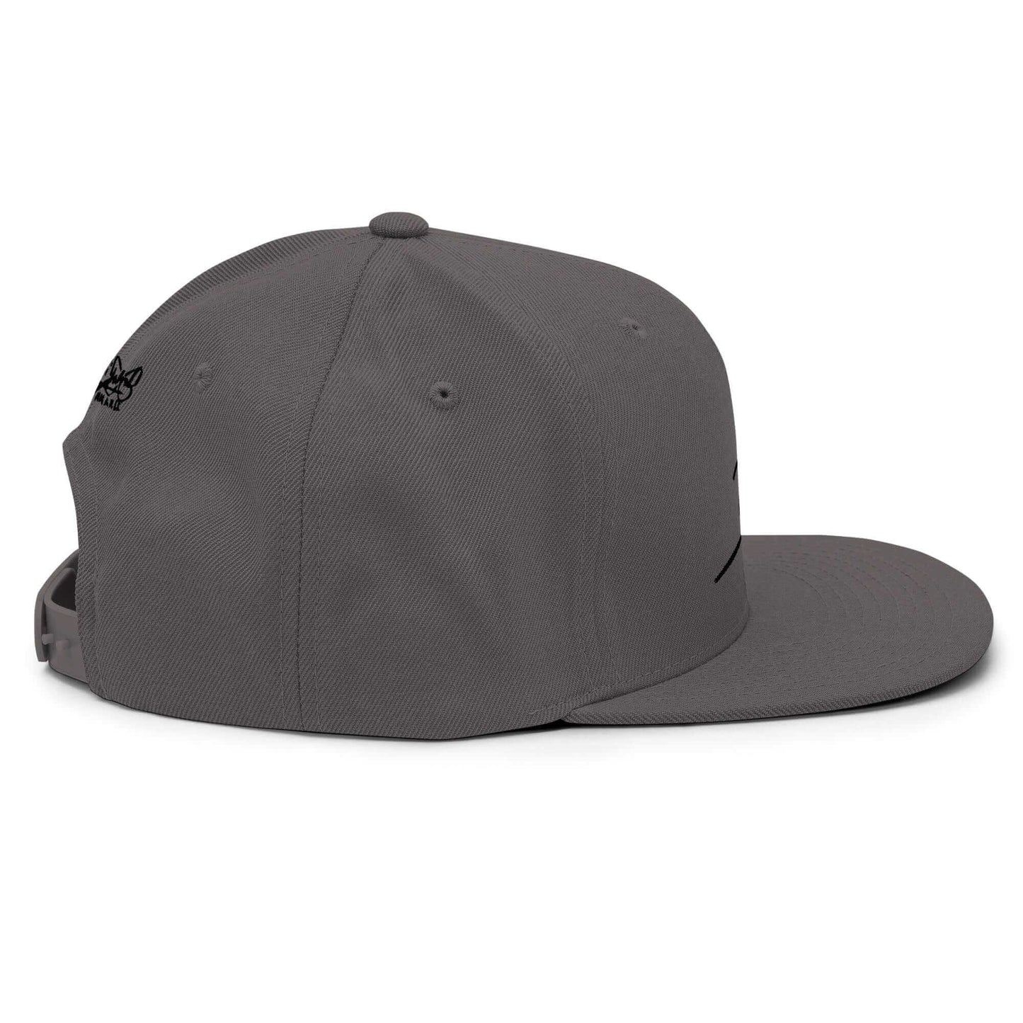 Gorra snapback gris oscuro Firma Negra papijohn