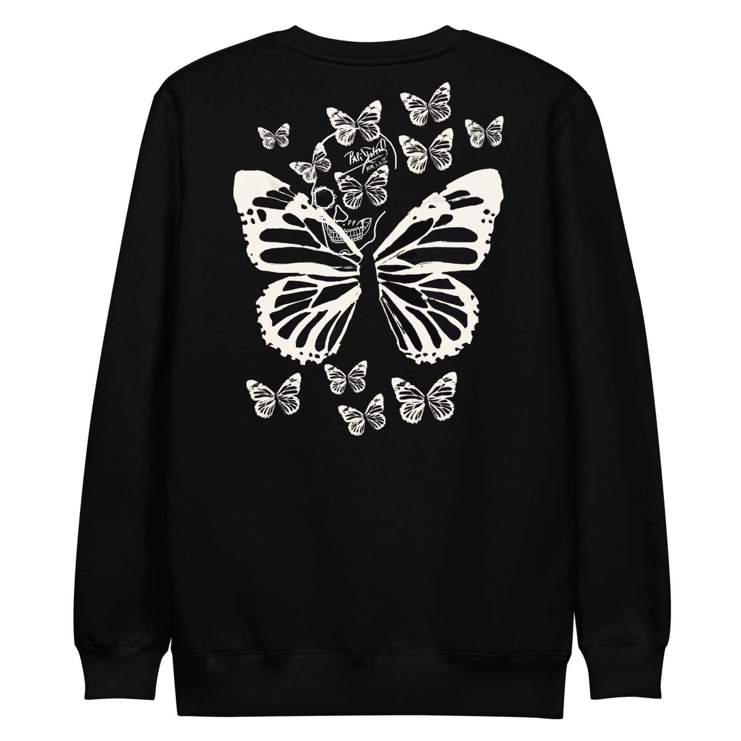 Sudadera graffiti Calavera mariposa papijohn streetwear