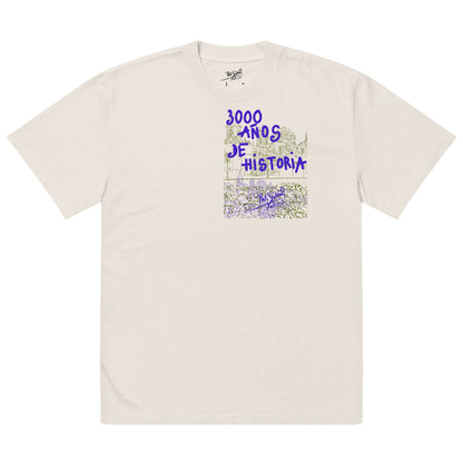 Camiseta oversize Cádiz special Edition Universo Papijohn® 2.0. Streetwear exclusivo by artist. 