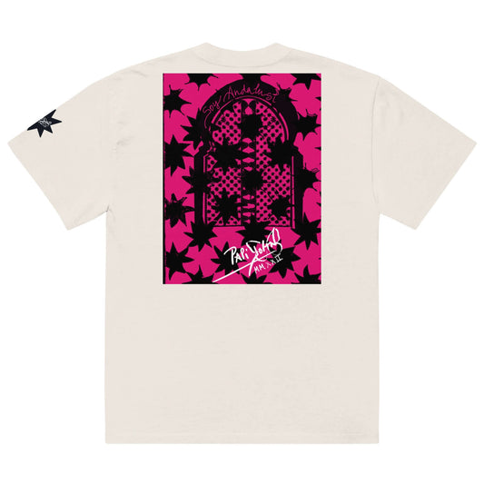 Camiseta oversize Soy Andalusí Universo Papijohn® Sarah Free Art streetwear Exclusivo
