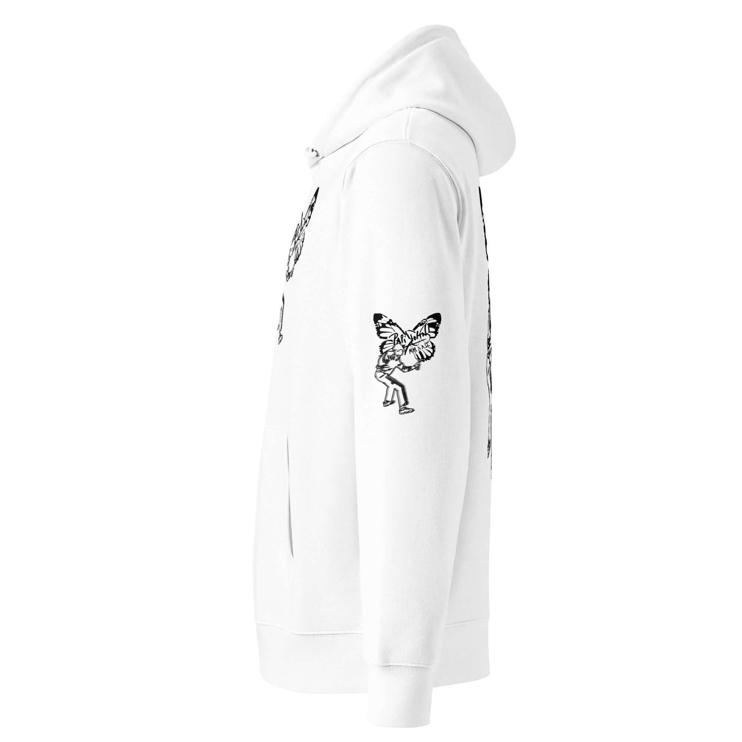 Eco Hoodie PapiJohn®: Streetwear Exclusivo y Arte Original By Sarah Free