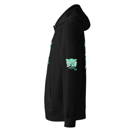 Papijohn® Eco Hoodie BE FREE BE YOU Universo Papijohn®-streetwear exclusivo y sostenible