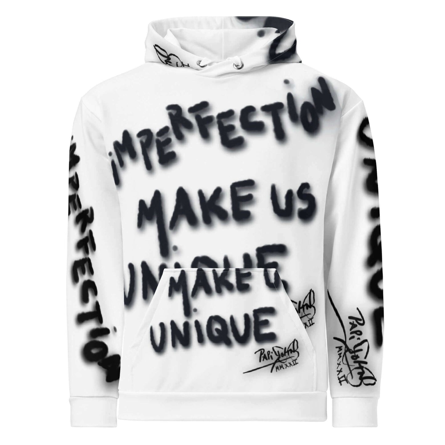 Hoodie Graffiti Imperfection Universo papijohn