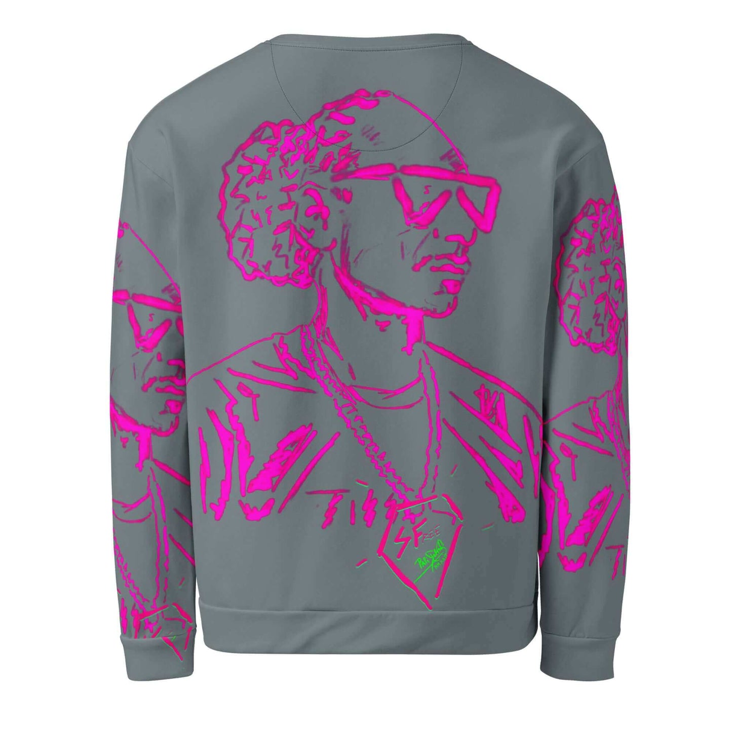 SS23 Limited neon sweatshirt Sarah Free Cadifornia