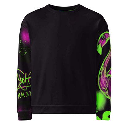 Papijohn Neon Flamingo Cadifornia Sweatshirt