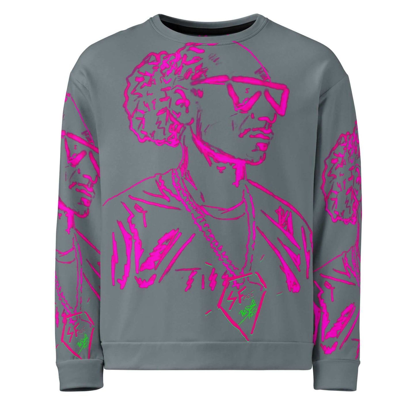 SS23 Limited neon sweatshirt Sarah Free Cadifornia