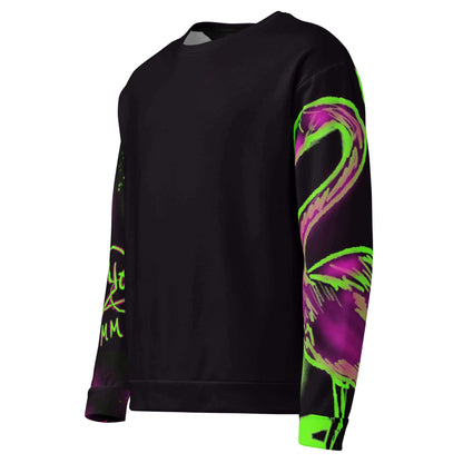 Papijohn Neon Flamingo Cadifornia Sweatshirt