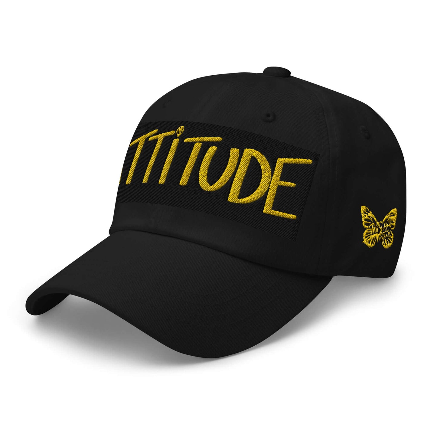 Papijohn baseball cap Attitude Rinnascimiento Black gold