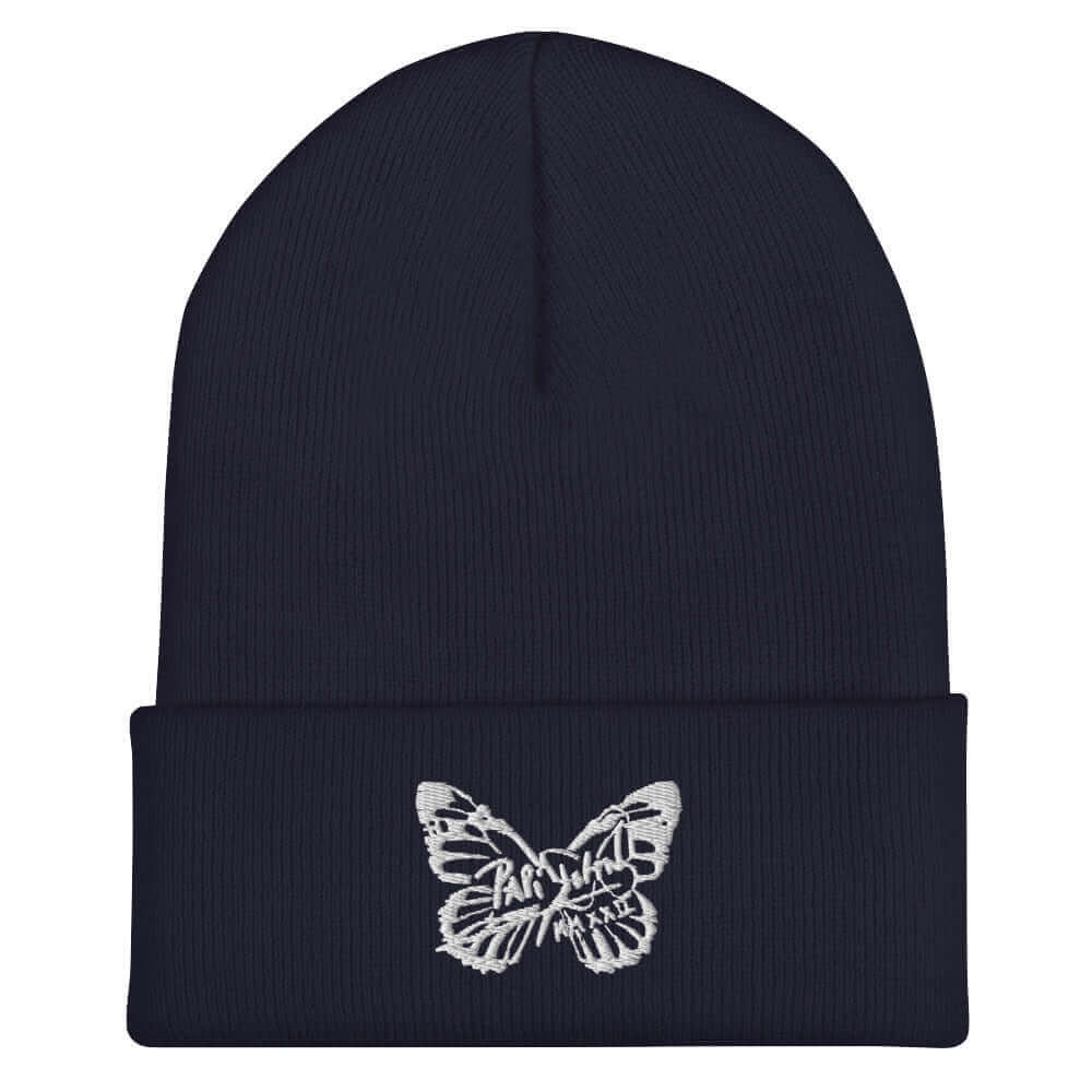 Papijohn signature white butterfly hat