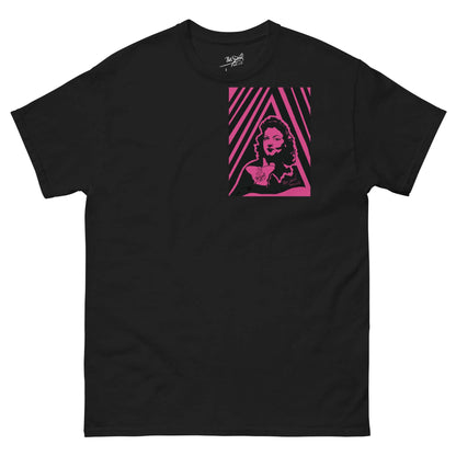 Camiseta negra Graffiti Ava Gardner papijohn streetwear