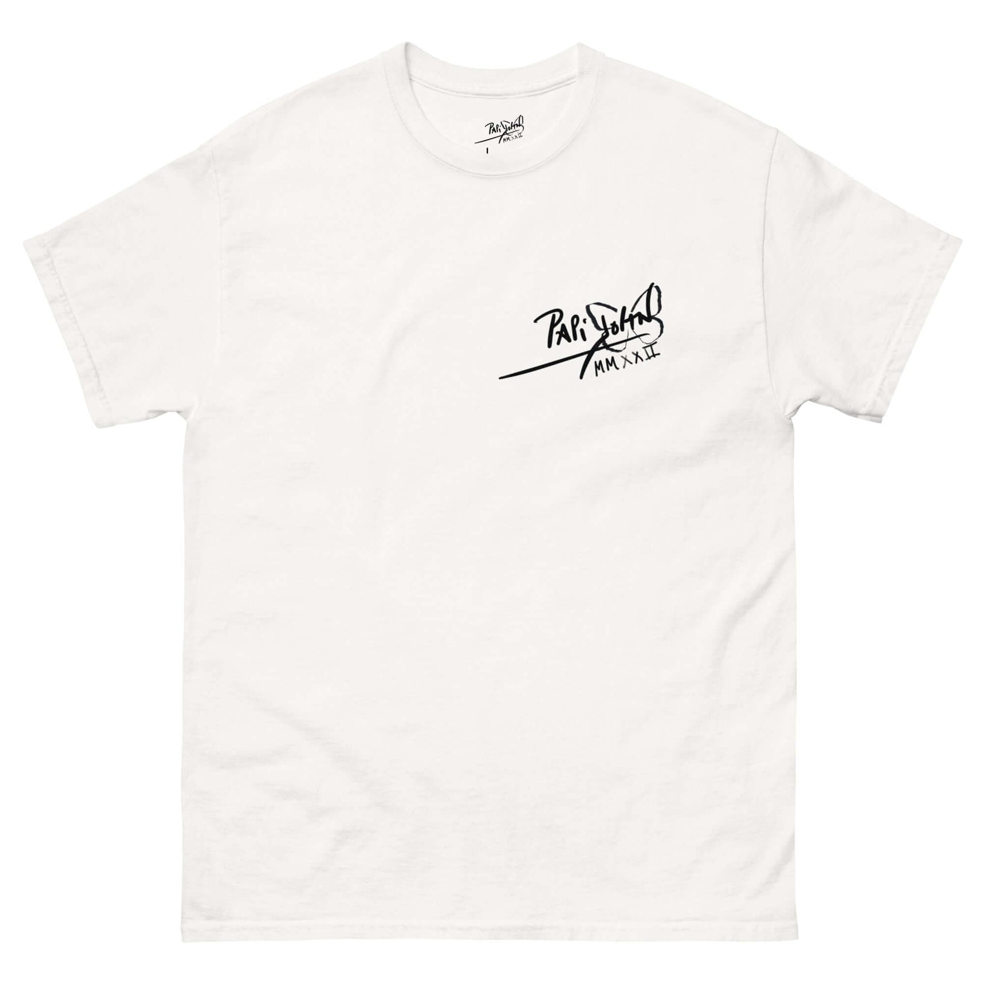 papijohn streetwear t-shirt firma