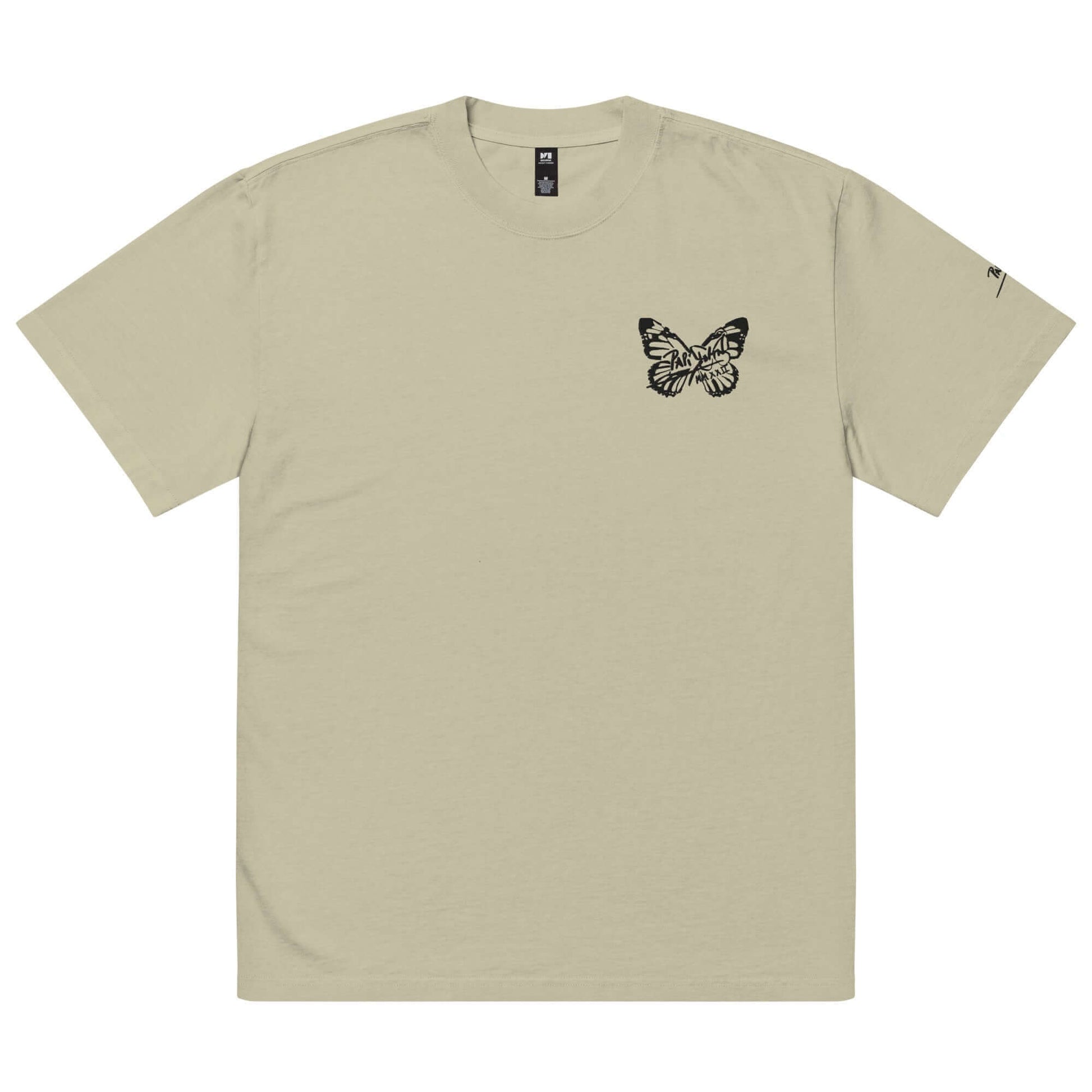 camiseta eucalipto firma mariposa papijohn oversize