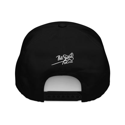 PapiJohn® x Adidas The Eco-Signature Crown back perspective showcasing the technical adjustable closure mechanism and pristine panels alignment tracking the premium recycled fabric texture | Artist-Led Streetwear