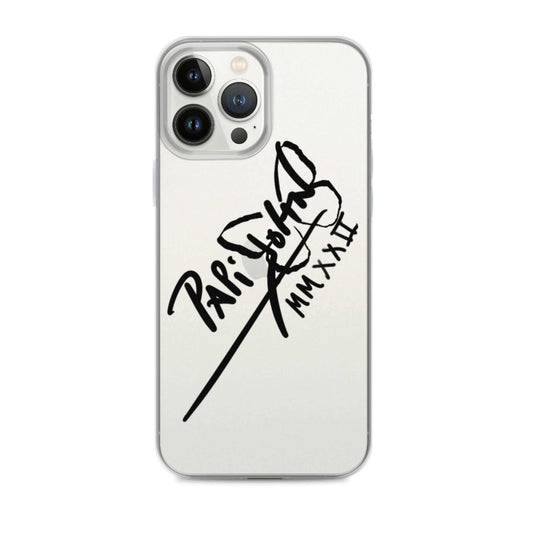 Transparent case for iPhone® papijohn Signature papijohn accessories