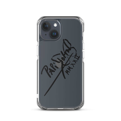 Transparent case for iPhone® papijohn Signature papijohn accessories