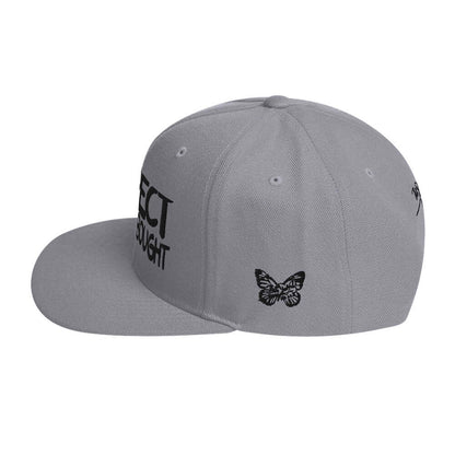 papijohn-respect-archive-black-signature-edition-snapback-silver-wearable-art-left-profile
