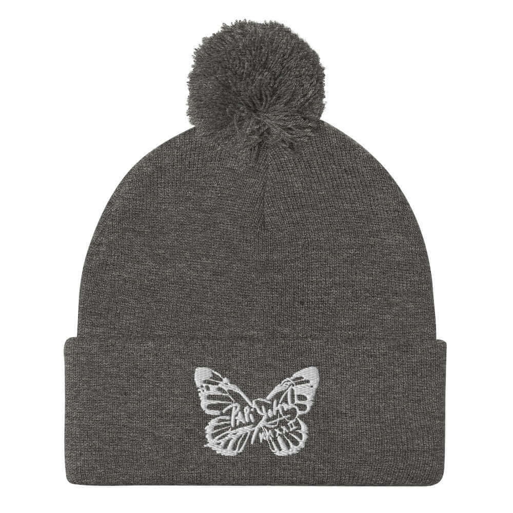 Papijohn signature butterfly hat with pompom