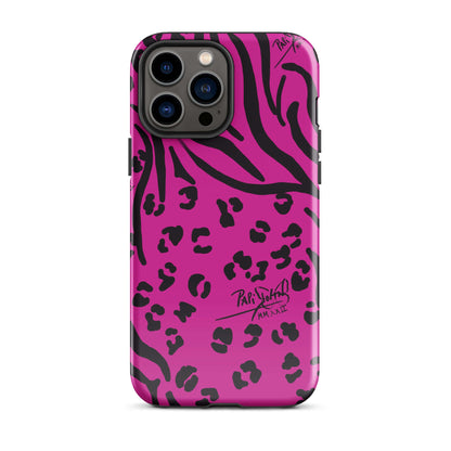 iPhone Hard Case Animal Pink papijohn accessories