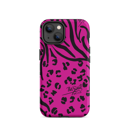 Funda dura para iPhone Animal Pink papijohn accesorios