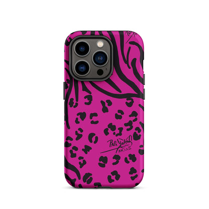 Funda dura para iPhone Animal Pink papijohn accesorios