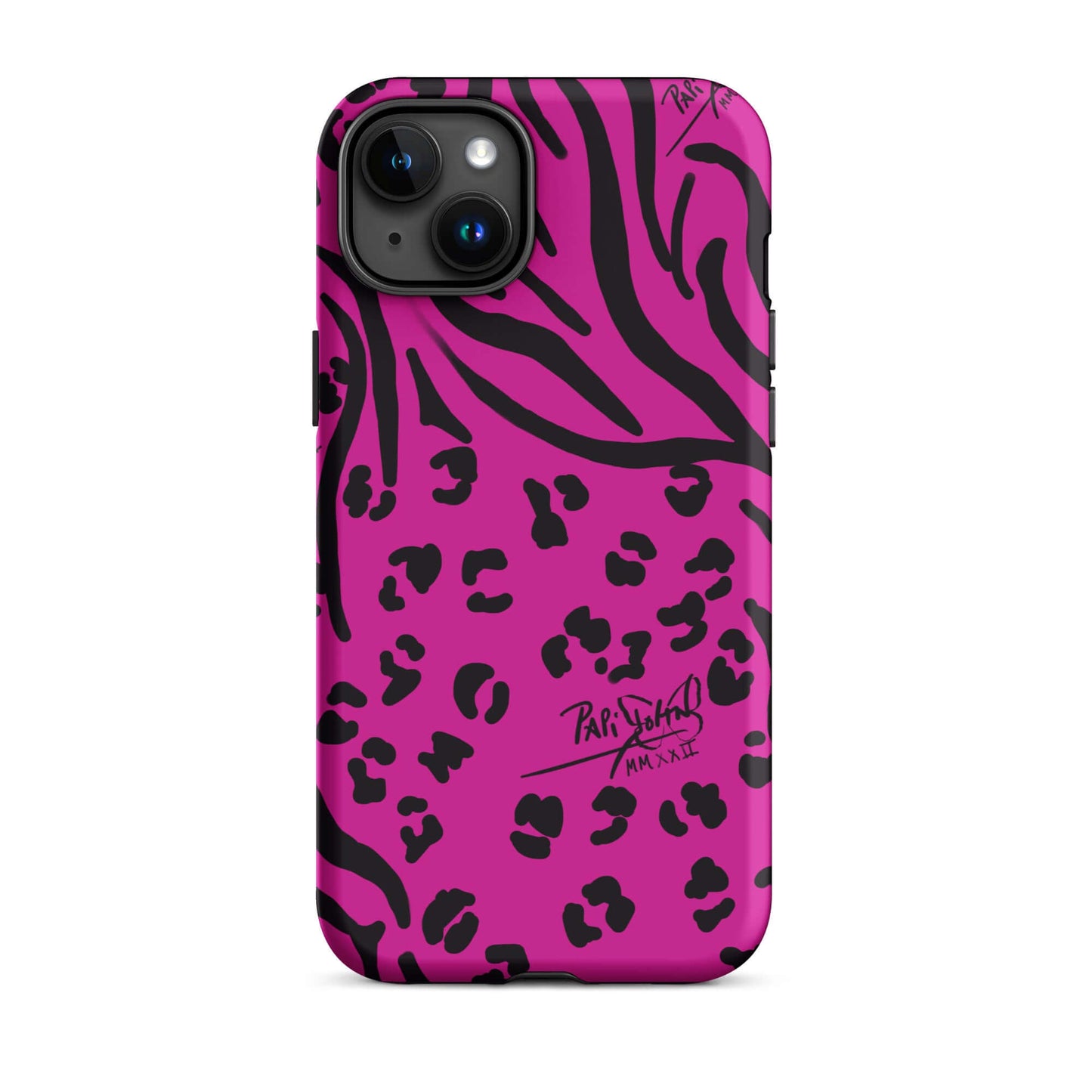 iPhone Hard Case Animal Pink papijohn accessories