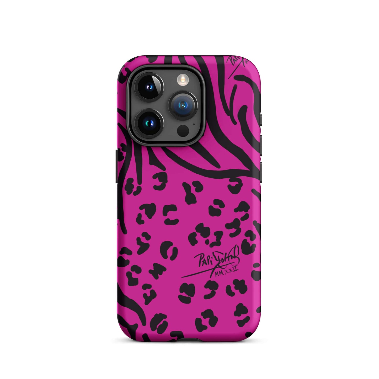 iPhone Hard Case Animal Pink papijohn accessories