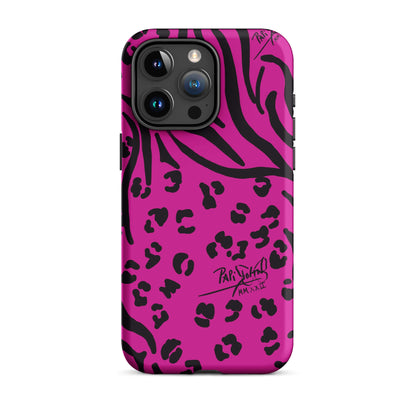 Funda dura para iPhone Animal Pink papijohn accesorios