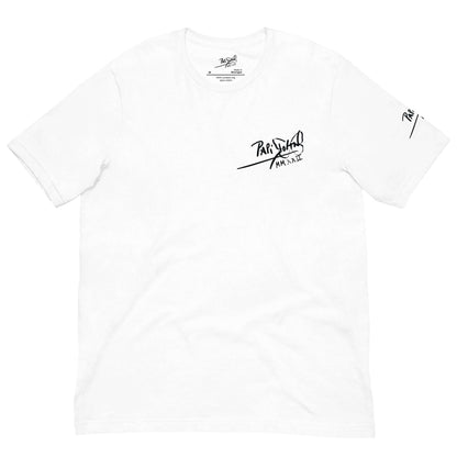 camiseta papijohn firma blanca