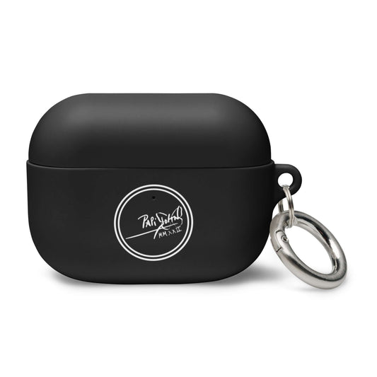 Funda para AirPods pro Firma papijohn negro Logo redondo 