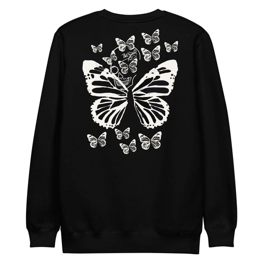 Sudadera graffiti Calavera mariposa papijohn streetwear