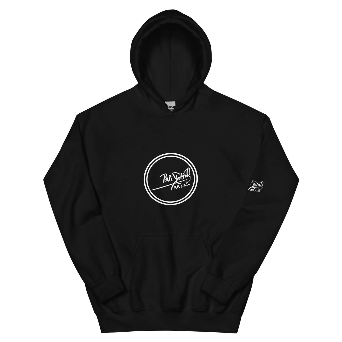 Hoodie firma Graffiti papijohn streetwear negra