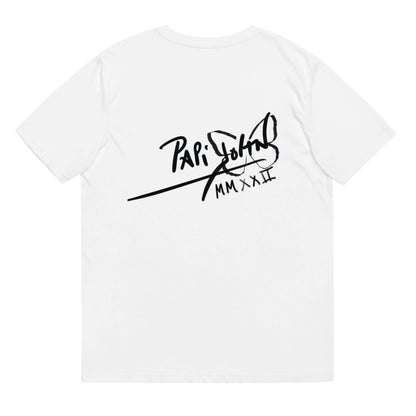 camiseta blanca Firma papijohn 