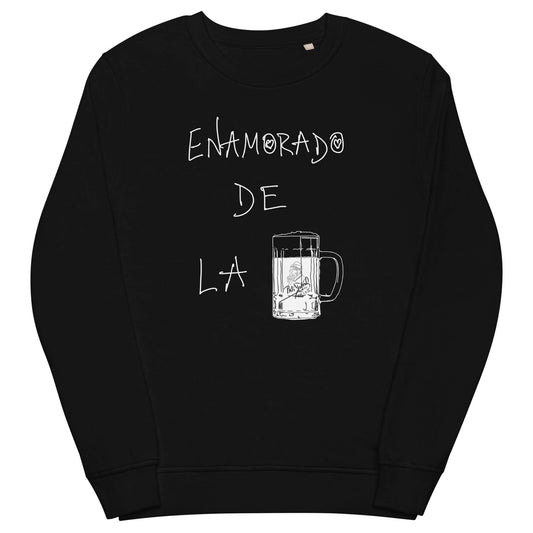 Sudadera negra graffiti Enamorado de la Rubia papijohn streetwear