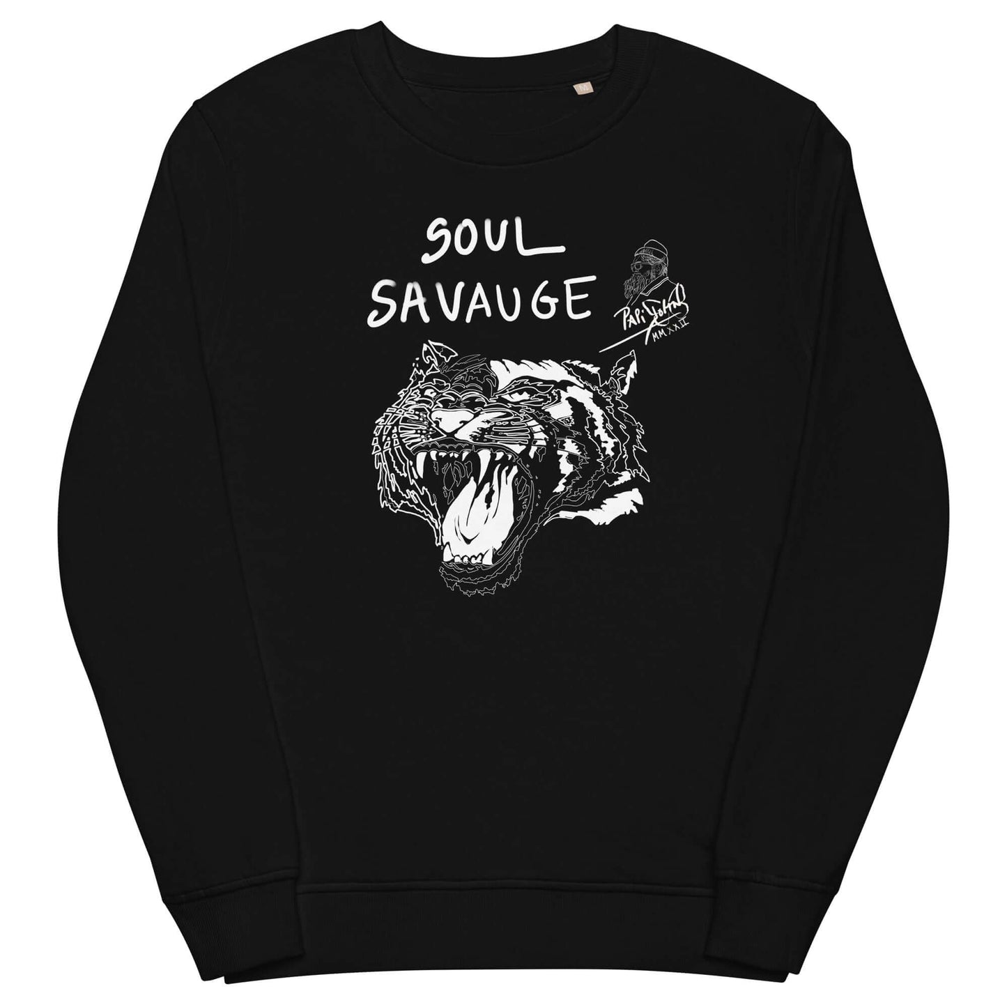 Sudadera Graffiti Soul Savage PapiJohn streetwear negra