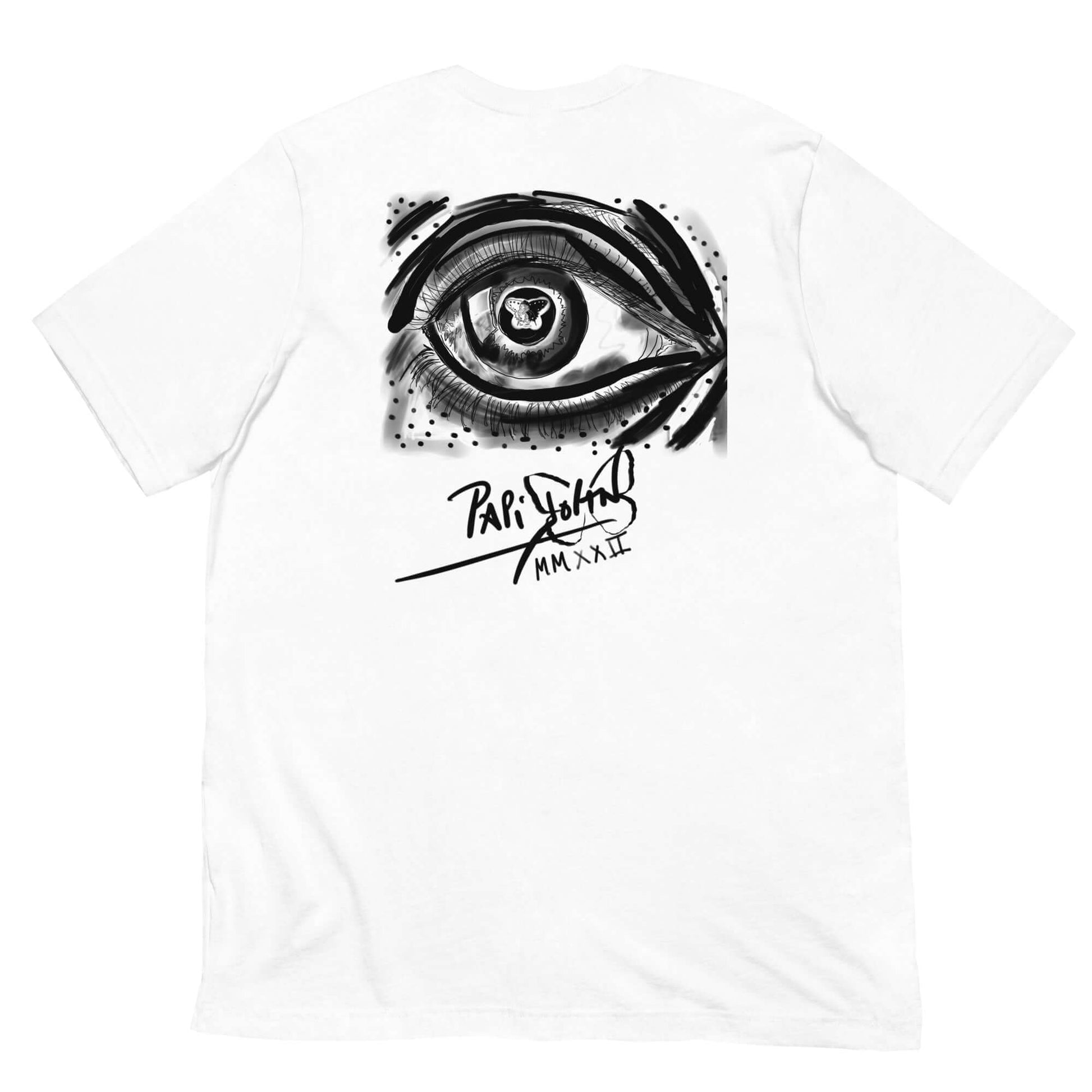 camiseta graffiti ojo firma papijohn streetwear