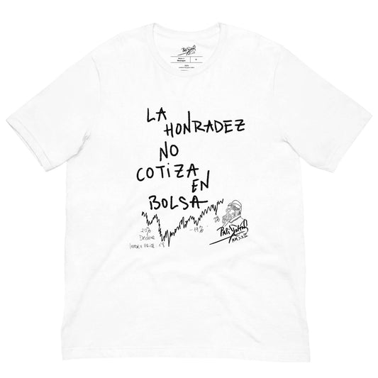 camiseta blanca graffiti mensaje firma papijohn